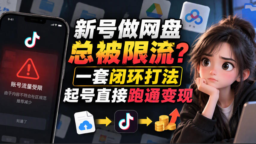 小白新号过限流:别发链先养号,12步SOP直接抄 小白新号过限流:别发链先养号,12步SOP直接抄