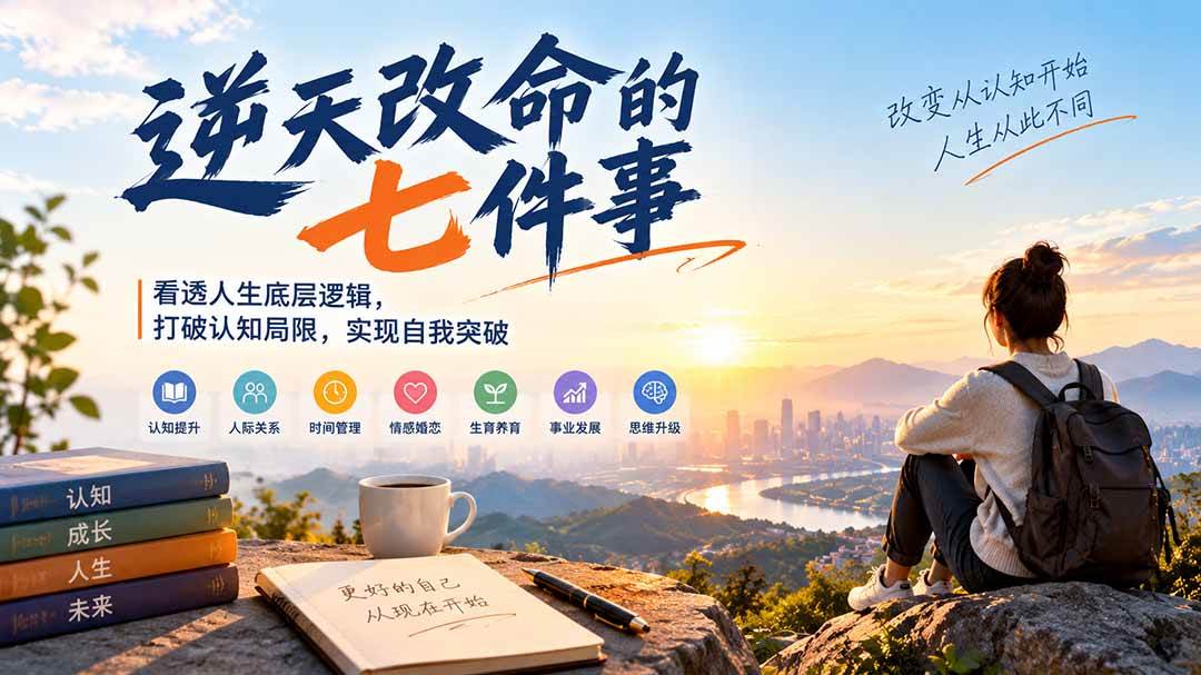 (21022期)付费文章:逆天改命的七件事,看透人生底层逻辑,打破认知局限,实现自我突破-好耶资源