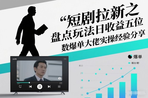 短剧拉新之盘点玩法日收益五位数爆单大佬实操经验分享-好耶资源