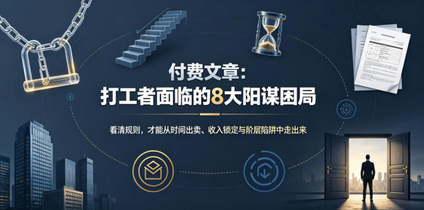 付费文章:打工者面临的8大阳谋困局-好耶资源