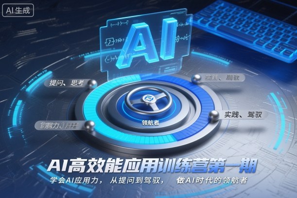 AI高效能应用训练营第一期，学会AI应用力，从提问到驾驭，做AI时代的领航者-好耶资源