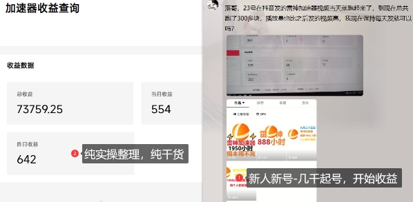 游戏加速器项目4.0_最新打法思路(爱玩游戏也能边玩边被动收益)-好耶资源