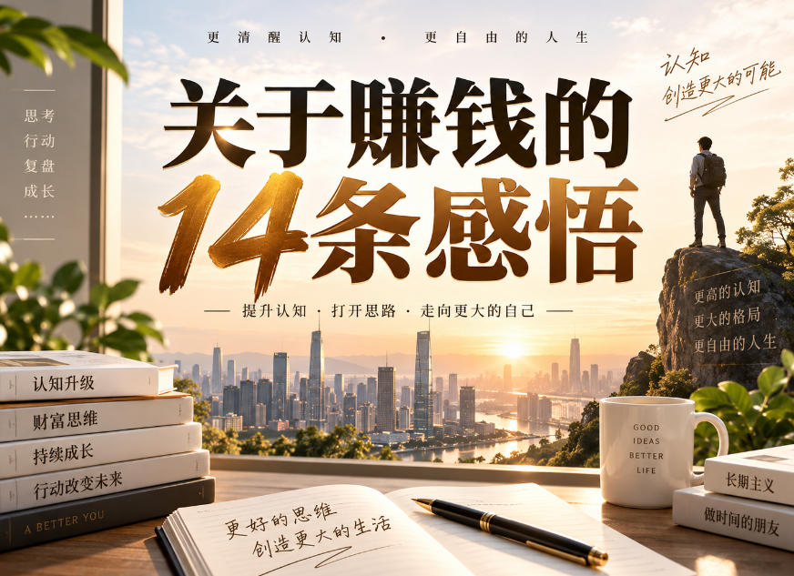 付费文章:关于賺钱的14条感悟-好耶资源