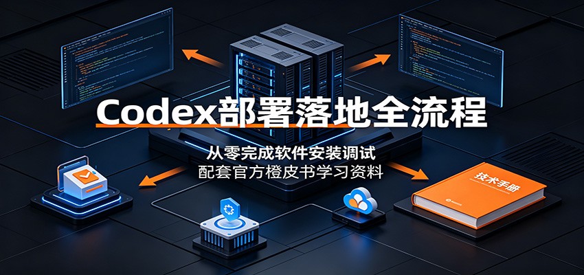 Codex部署落地全流程：从零完成软件安装调试，配套官方橙皮书学习资料-好耶资源