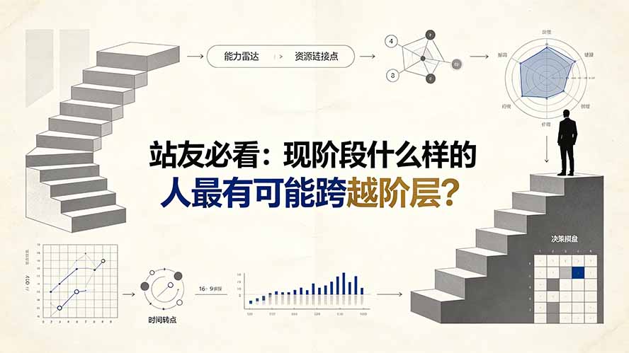 付费文章：站友必看：现阶段什么样的人最有可能跨越阶层?-好耶资源