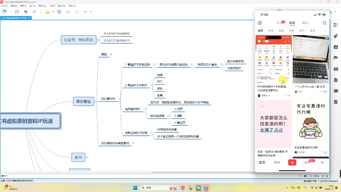 绅白不白·小红书虚拟店铺，IP打法+原创商品(更新2026)-好耶资源