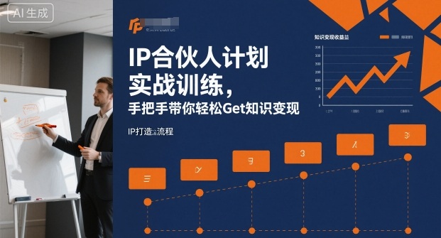 IP合伙人计划实战训练，手把手带你轻松Get知识变现-好耶资源
