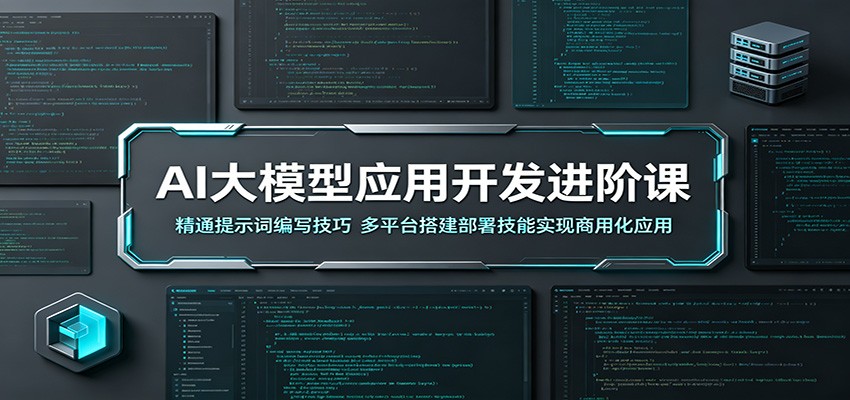 AI大模型应用开发进阶课：精通提示词编写技巧，多平台搭建部署技能实现商用化应用-好耶资源