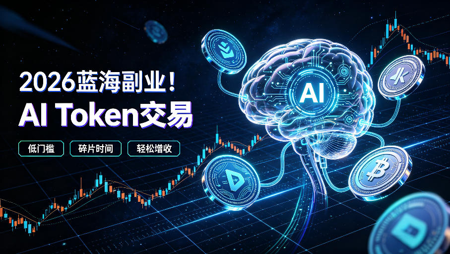 2026全新风口副业|AI智能Token交易,空闲时间轻松 賺 收益,无需全天盯盘【揭秘】-好耶资源