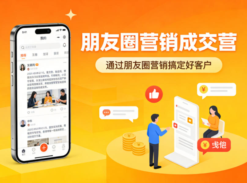 朋友圈营销成交营,通过朋友圈营销来搞定好客户-好耶资源