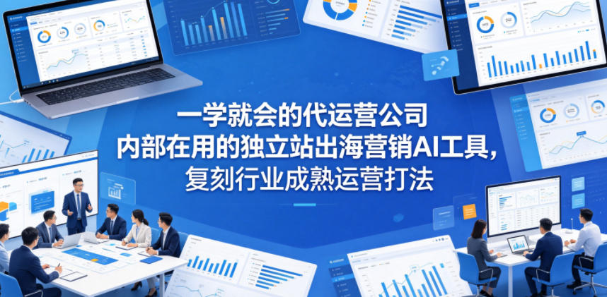一学就会的代运营公司内部在用的独立站出海营销AI工具,复刻行业成熟运营打法-好耶资源