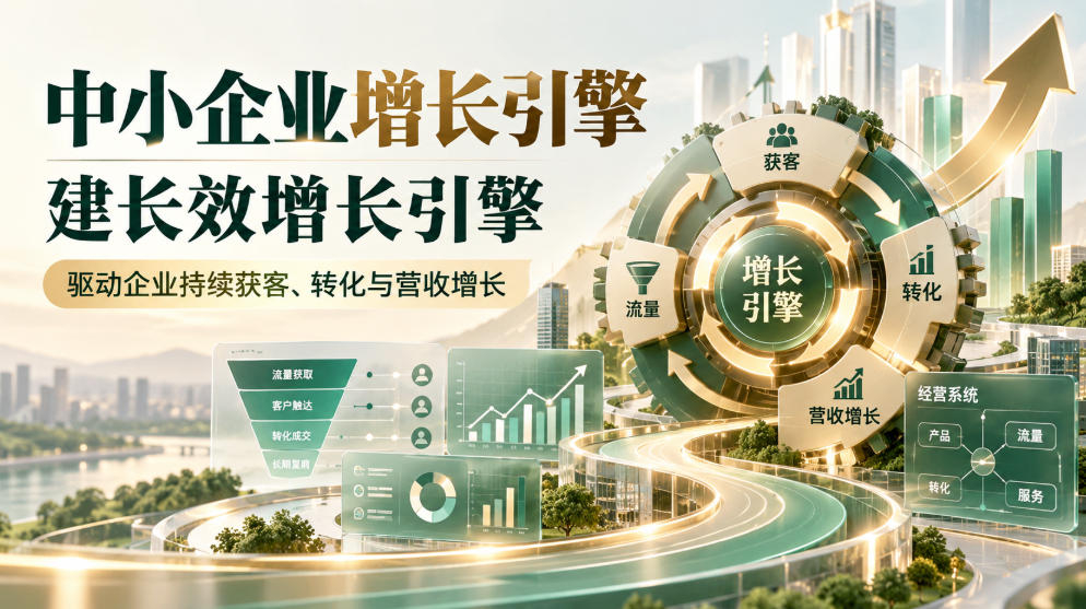 中小企业增长引擎,建长效增长引擎,驱动企业持续获客、转化与营收增长-好耶资源