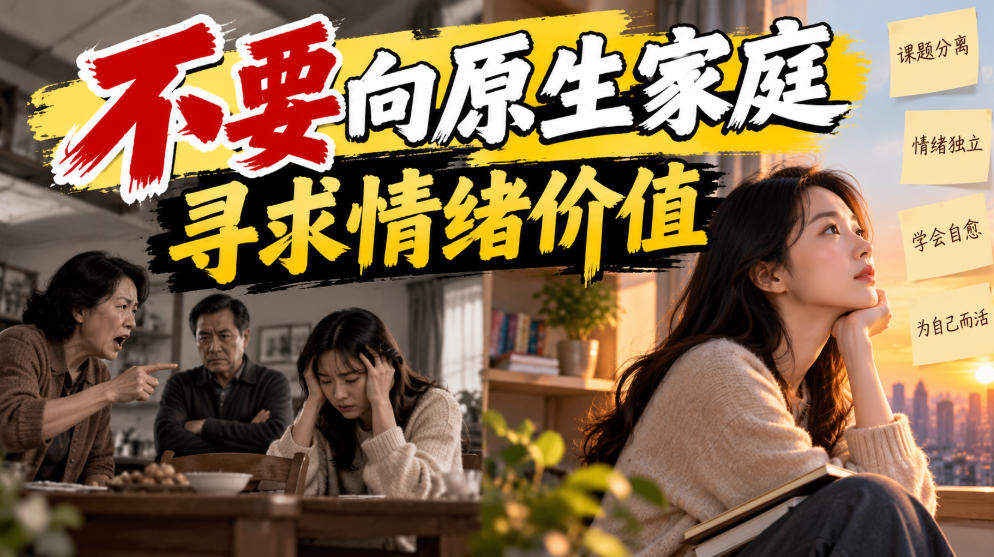 某公众号付费文章:不要向原生家庭寻求情绪价值-好耶资源