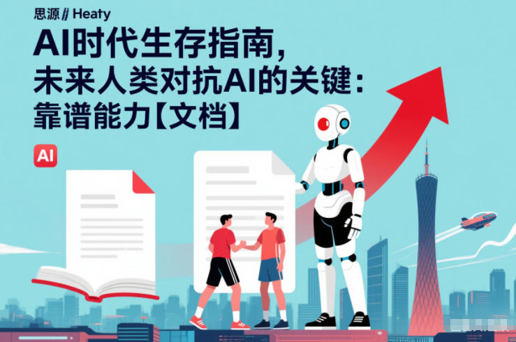 AI时代生存指南，未来人类对抗AI的关键：靠谱能力【文档】-好耶资源