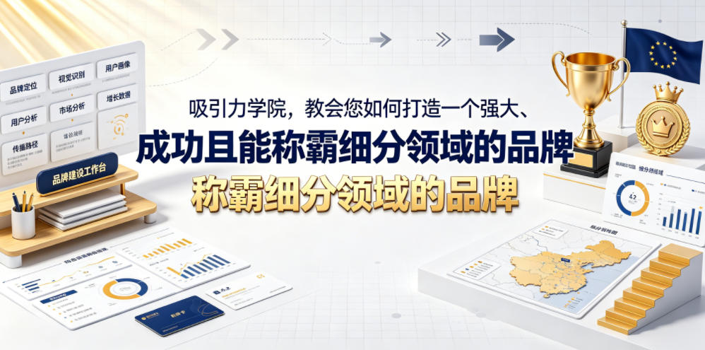 吸引力学院,教会您如何打造一个强大、成功且能称霸细分领域的品牌!【原创双语字幕】-好耶资源