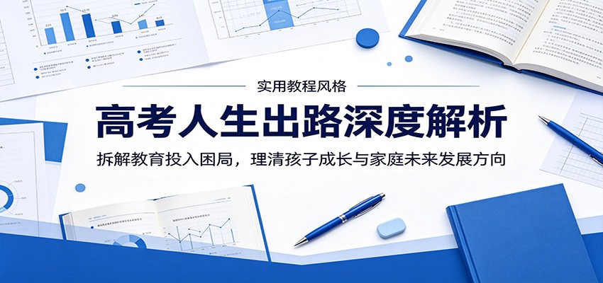 高考人生出路深度解析:拆解教育投入困局,理清孩子成长与家庭未来发展方向-好耶资源