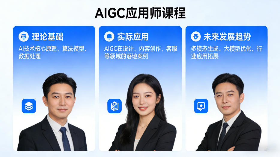 AIGC应用师课程，覆盖了AI技术的理论基础、实际应用、以及未来发展趋势-好耶资源