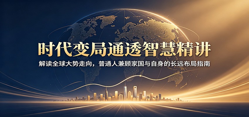 时代变局通透智慧精讲:解读全球大势走向,普通人兼顾家国与自身的长远布局指南-好耶资源
