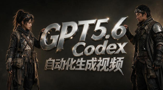 GPT5.6+Codex自动化视频生成:提示词设计×角色设定×封面海报×工作流思路,高效产出AI视频-好耶资源