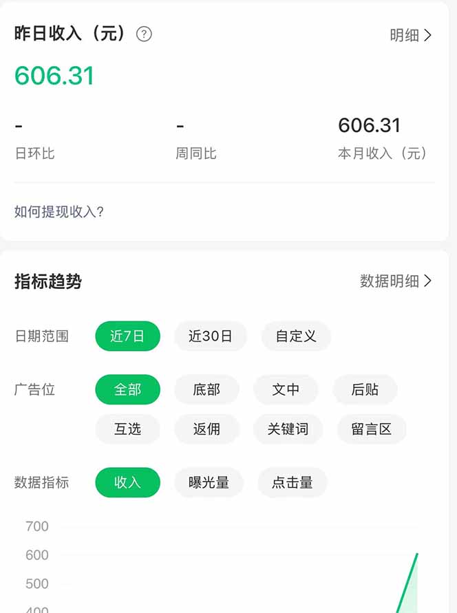 公众号流量主野路子玩法 单条广告10-20元 日入500+-好耶资源