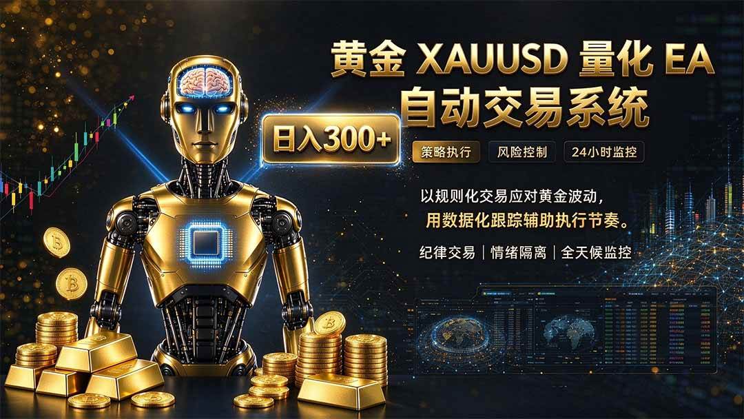 (21067期)普通人也能玩转AI量化:不盯盘,不熬夜,一套智投EA让策略自动跑-好耶资源