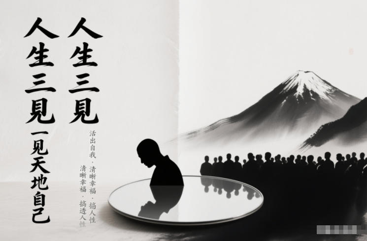 人生三见一见天地见众生见自己，活出自我拥有清晰幸福人生，搞透人性-好耶资源