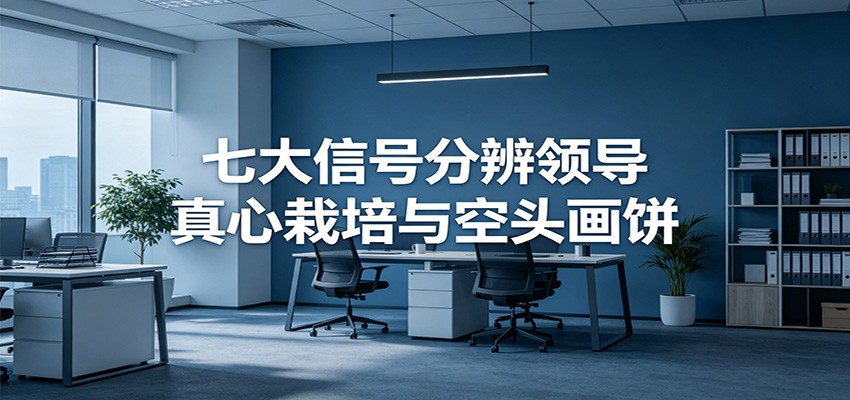 付费文章《七大信号分辨领导真心栽培与空头画饼》读懂管理背后人性逻辑-好耶资源