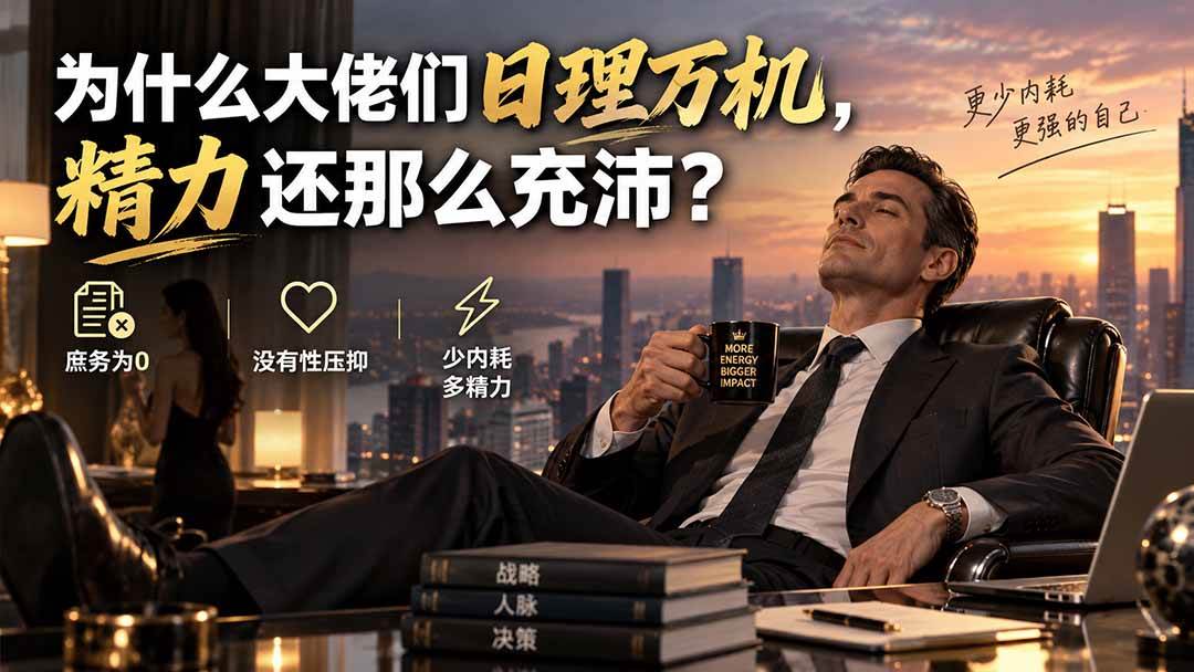 (20244期)付费文章:为什么大佬们日理万机,精力还那么充沛?-好耶资源
