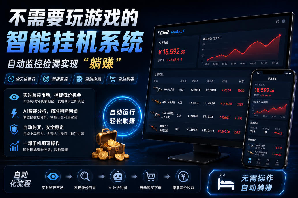 不用玩游戏的游戏搬砖项目,无需自己挂G,无需购买任何额外设备,所有数据支持任何形式验证【揭秘】-好耶资源