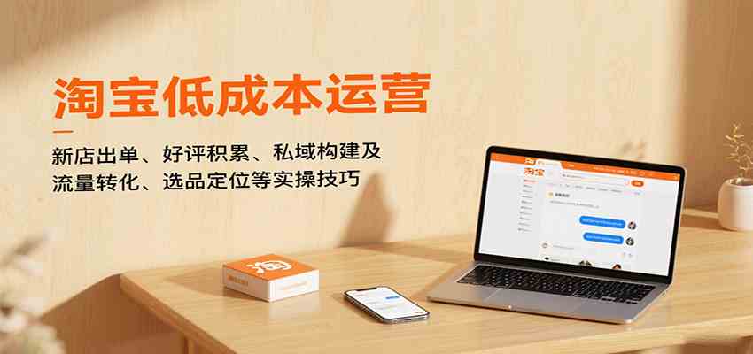 淘宝低成本运营，新店出单、好评积累、私域构建及流量转化、选品定位等（更新9月）-好耶资源