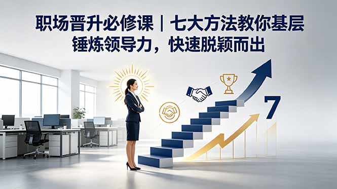 付费文章：职场晋升必修课｜七大方法教你基层锤炼领导力，快速脱颖而出-好耶资源