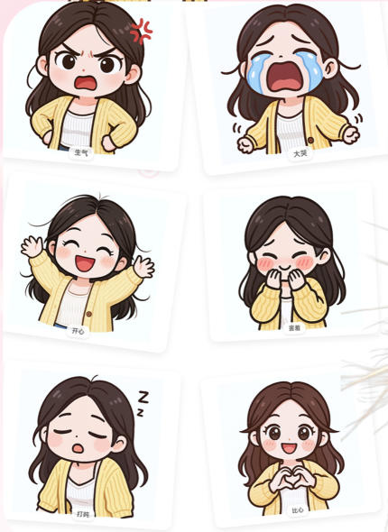 一张照片秒变多种表情包,三步就能拥有专属表情包库,零门槛玩转社交新玩法【文档】-好耶资源