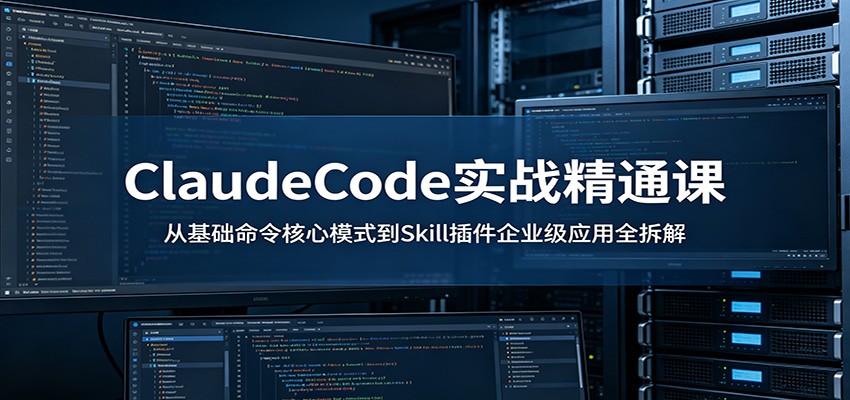 ClaudeCode实战精通课：从基础命令核心模式到Skill插件企业级应用全拆解-好耶资源