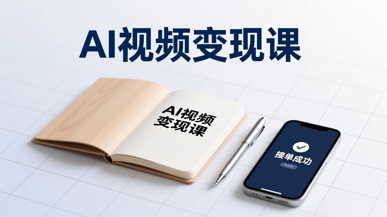 AI视频变现课，学完即可创作短片、接商单，实现副业增收，单项目报价可达千元-好耶资源
