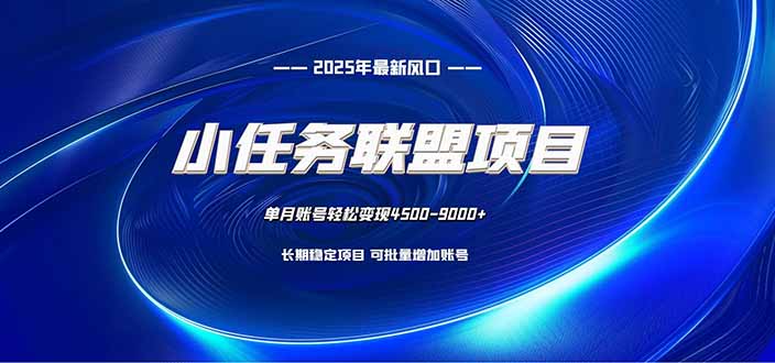 小任务联盟项目：一台电脑每天只需10分钟，轻松简单稳定-好耶资源