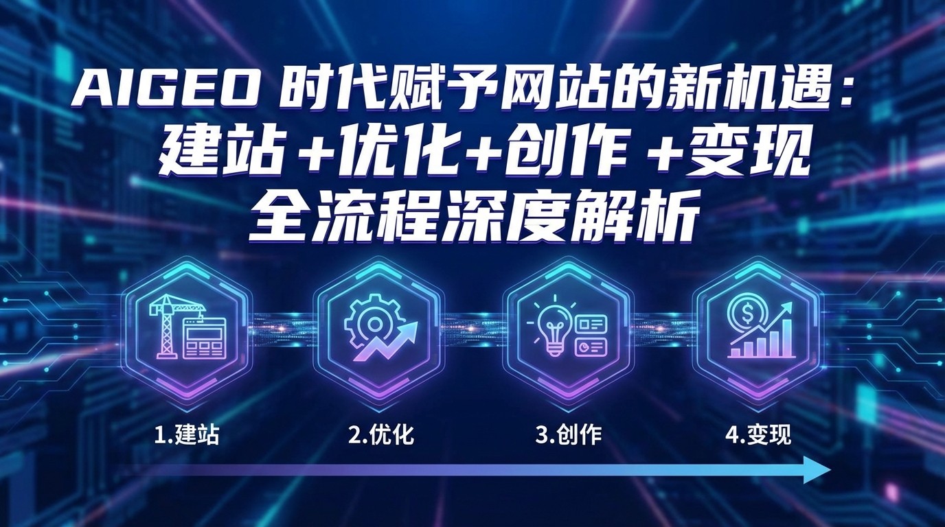 AIGEO+时代赋予网站的新机遇：建站+优化+创作+变现+全流程深度解析-好耶资源
