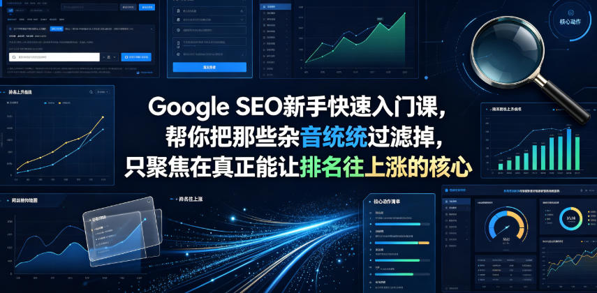 Google SEO新手快速入门课，帮你把那些杂音统统过滤掉，只聚焦在真正能让排名往上涨的核心动作【原创双语字幕】-好耶资源