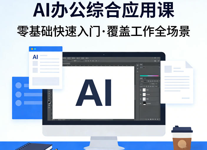 AI办公综合应用课,零基础快速入门,覆盖了工作中各种应用场景-好耶资源