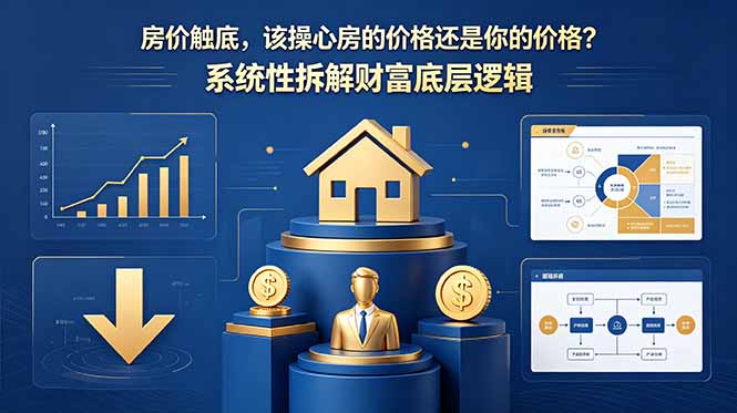 付费文章：房价触底，该操心房的价格还是你的价格？系统性拆解财富底层逻辑-好耶资源