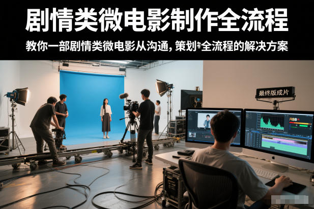 剧情类微电影制作全流程，教你一部剧情类微电影从沟通，策划到拍摄制作全流程的解决方案-好耶资源