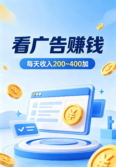 普通人翻身副业，ai自动浏览广告计划，零经验上手，日入300-400+，稳定增收，风口红利【揭秘】-好耶资源