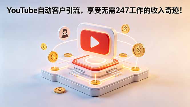 YouTube 自动客户引流,享受无需 247 工作的收入奇迹!【原创双语字幕】-好耶资源