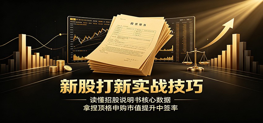 新股打新实战技巧：读懂招股说明书核心数据，拿捏顶格申购市值提升中签率-好耶资源
