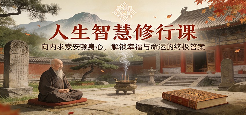 人生智慧修行课：向内求索安顿身心，解锁幸福与命运的终极答案-好耶资源