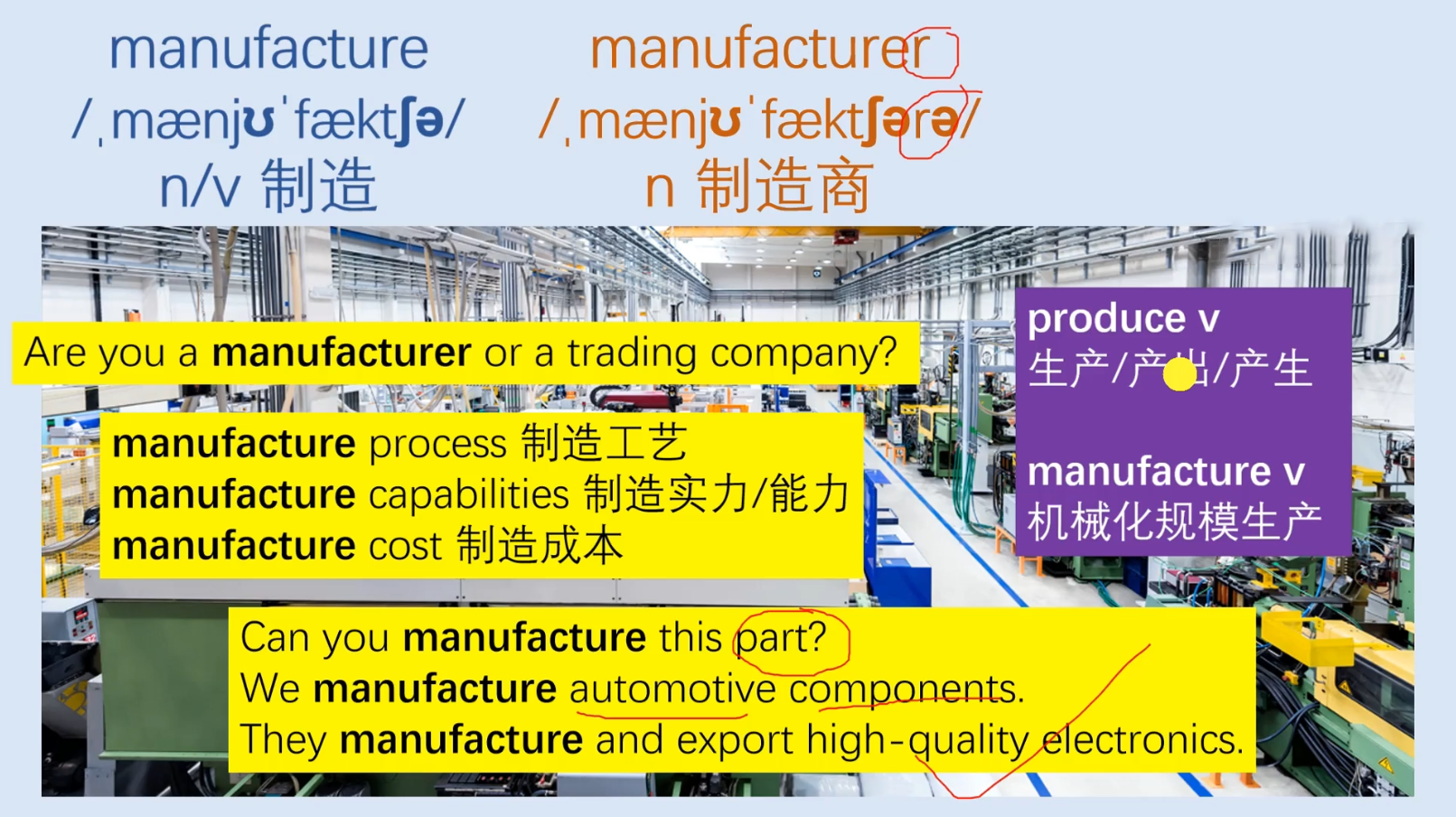 Mr曹·实用外贸制造业英语课程-好耶资源