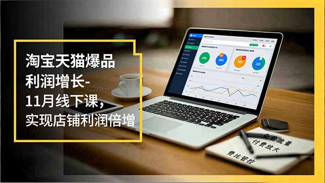 淘宝天猫爆品利润增长-11月线下课，免费流量、付费放大、费比管控，实现店铺利润倍增-好耶资源