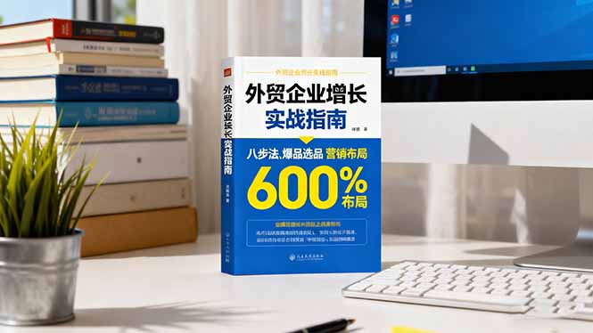外贸企业增长实战指南，八步法、爆品选品、营销布局，业绩增长300%-好耶资源